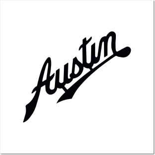 Classic Austin car logo Posters and Art